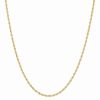 Hot * Macy'S Glitter Rope 24 Chain Necklace In 14K Gold Yellow Gold