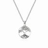 Clearance * Rhona Sutton Beatrix Potter Sterling Silver Bunnies Family Tree Pendant Necklace Silver