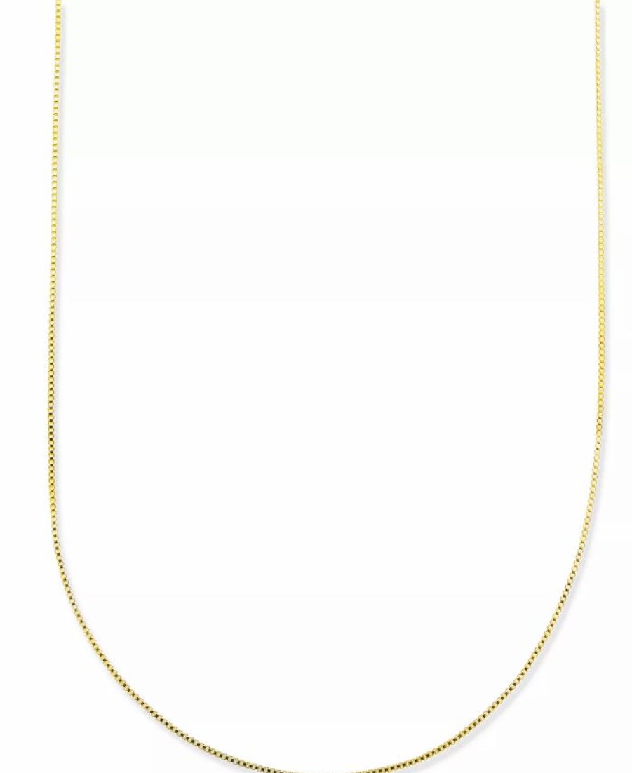 Clearance * Giani Bernini Fine Venetian 20 Chain Necklace In 18K Gold-Plate Over Sterling Silver, Created For Macy'S Gold