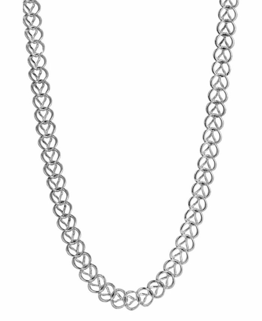 Clearance * 2028 Link Chain Necklace Silver-Tone