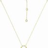 Online * Giani Bernini Cubic Zirconia Circle Mom Pendant Necklace In 18K Gold-Plated Sterling Silver, 16 + 2 Extender, Created For Macy'S Gold Over Silver