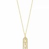 Best * Effy Collection Diamond Chain Link 18 Pendant Necklace (3/4 Ct. T.W.) In 14K Gold Yellow Gold