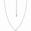 Clearance * Giani Bernini Cubic Zirconia Double Curve 16 Statement Necklace, Created For Macy'S