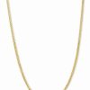 New * Italian Gold Wheat Link 22 Chain Necklace In 14K Gold Yellow Gold