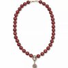 Online * Charter Club Gold-Tone Crystal Halo & Colored Imitation Pearl Lariat Necklace, 17 + 2 Extender, Created For Macy'S Red