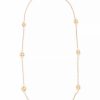 Hot * Charter Club Gold-Tone Imitation Pearl Flower Cluster Long Station Necklace, 42 + 2 Extender, Created For Macy'S Gold