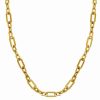 New * And Now This Gold Plated Cable Chain Necklace 16 + 2 Extender Gold-Plated