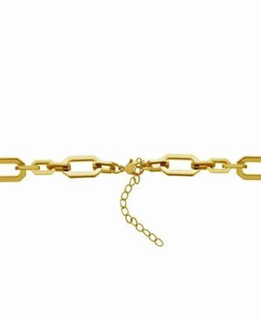 New * And Now This Gold Plated Cable Chain Necklace 16 + 2 Extender Gold-Plated