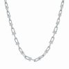 New * And Now This Fine Silver-Plated Or 18K Gold-Plated Graduated Chain Link Necklace