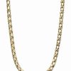 Hot * Italian Gold 14K Gold Necklace, 16 Diamond Cut Popcorn Chain (1-5/8Mm) No Color