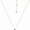 Clearance * Giani Bernini Cubic Zirconia Pineapple Pendant Necklace In 18K Gold-Plated Sterling Silver, 16 + 2 Extender, Created For Macy'S Green & Yellow Cz