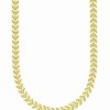 Hot * And Now This Chevron 18 Chain Necklace In Silver Plate Or Gold Plate