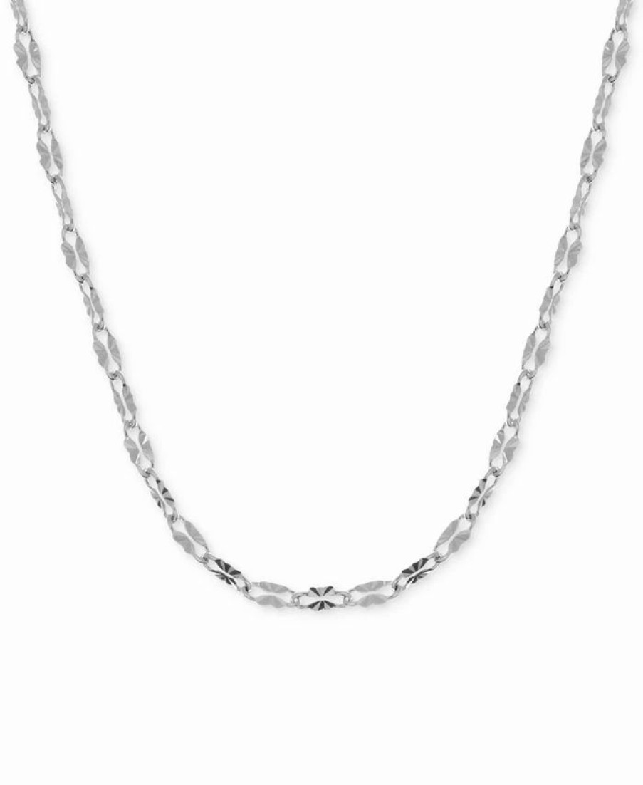 Best * And Now This Mirror Link 18 Chain Necklace In Silver-Plate Or Gold Plate