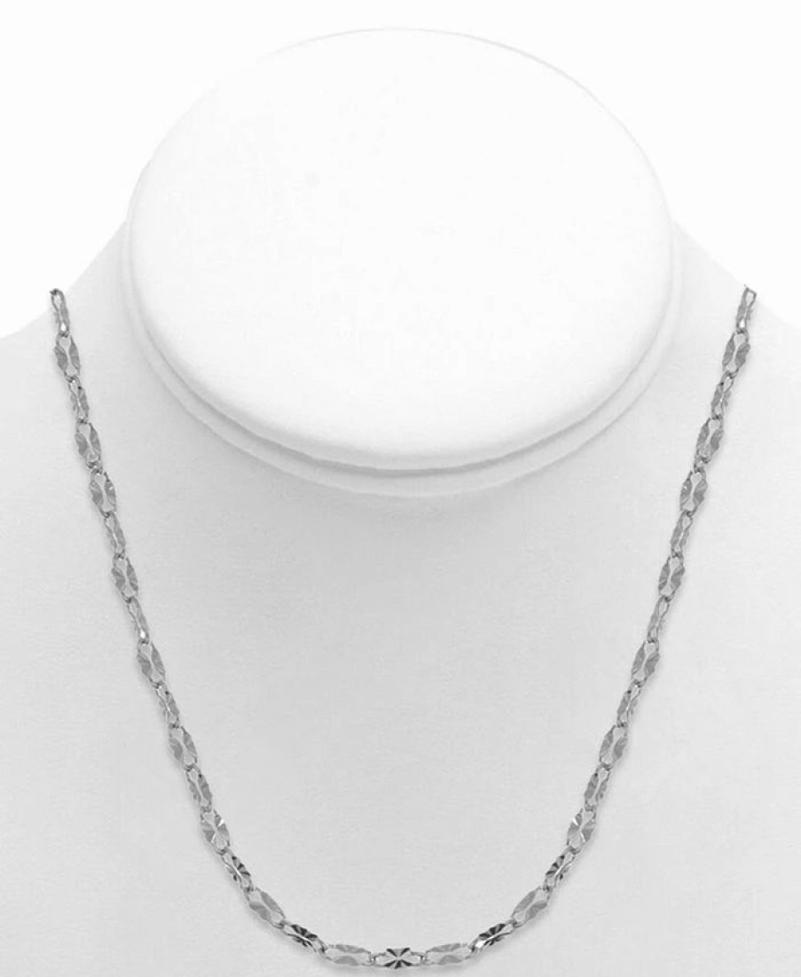 Best * And Now This Mirror Link 18 Chain Necklace In Silver-Plate Or Gold Plate