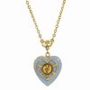 New * 2028 Heart Locket Necklace Blue