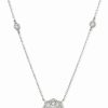 Wholesale * Le Vian Lla Diamond Flower Cluster Station 19 Pendant Necklace (1 Ct. T.W.) In Platinum Platinum