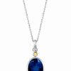 Wholesale * Effy Collection London Blue Topaz (10-1/3 Ct. T.W.) & Citrine Accent 18 Pendant Necklace In Sterling Silver Blue Topaz