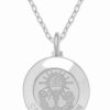 Hot * Giani Bernini Confirmation Medallion 18 Pendant Necklace In Sterling Silver Sterling S