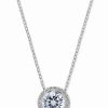 Best * Eliot Danori Silver-Tone Crystal Pendant Necklace, Created For Macy'S