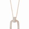 Online * Effy Collection Diamond Open 18 Pendant Necklace (1/2 Ct. T.W.) In 14K Rose Gold Rose Gold