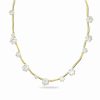 Clearance * Swarovski Constella Round Cut Crystal Necklace Gold