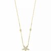 Online * Effy Collection Yellow Diamond (1/3 Ct. T.W.) & White Diamond (1/5 Ct. T.W.) Double Flower Drop Pendant Necklace In 14K Two-Tone Gold, 16-3/4 + 1-1/4 Extender 14K Two Tone Gold