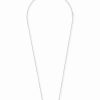 Hot * Wrapped Diamond Bar Pendant Necklace (1/6 Ct. T.W.) In 14K White Gold Or 14K Yellow Gold, 18 + 2 Extender, Created For Macy'S