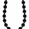 Hot * Effy Collection Onyx (4 & 10Mm) Bead 20 Statement Necklace Yellow Gold