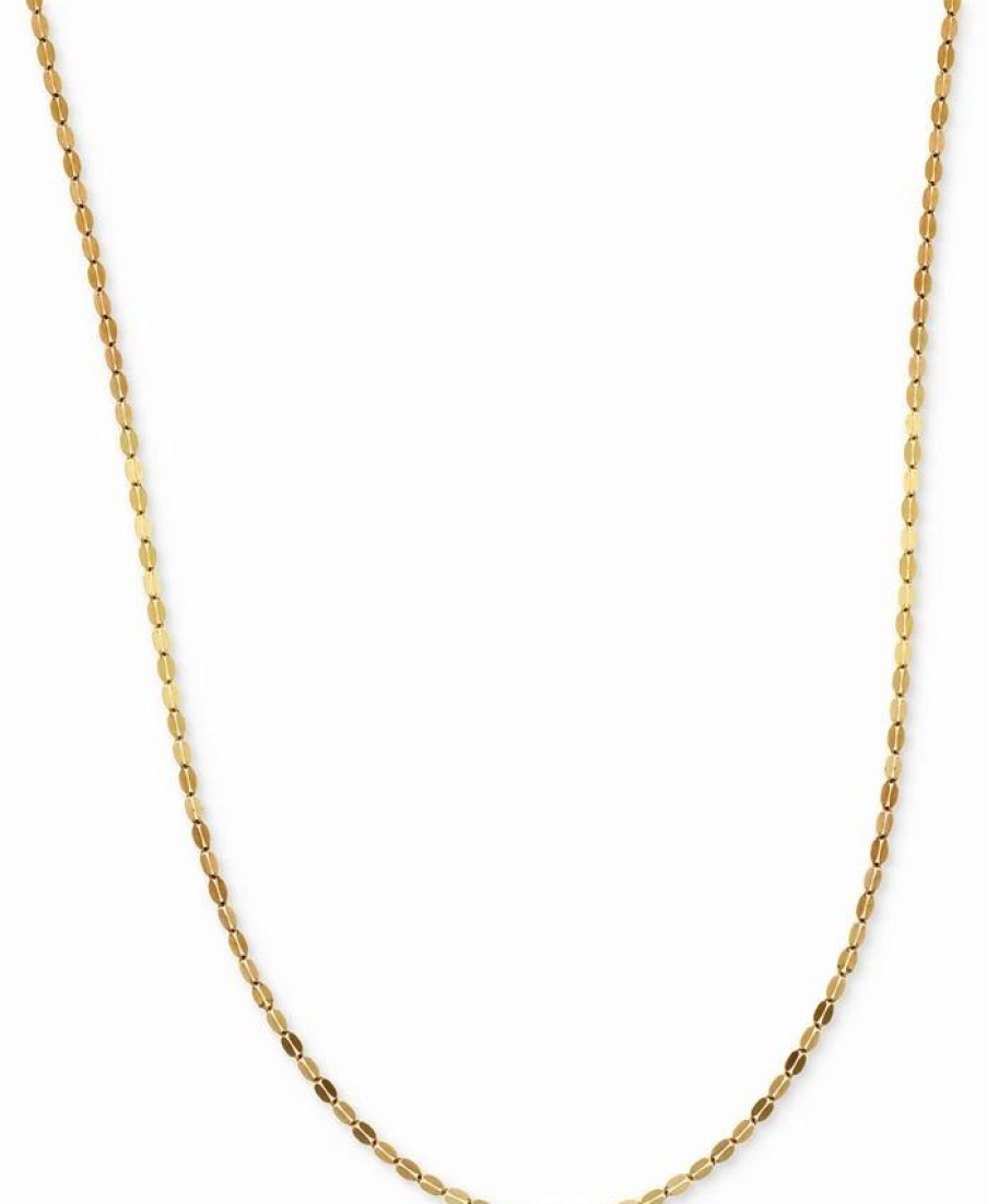 Hot * Italian Gold 20 Polished Fancy Link Chain Necklace (1-1/2Mm) In 14K Gold Gold