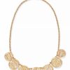 Clearance * Charter Club Gold-Tone Geometric Charm Statement Necklace, Created For Macy'S Gold