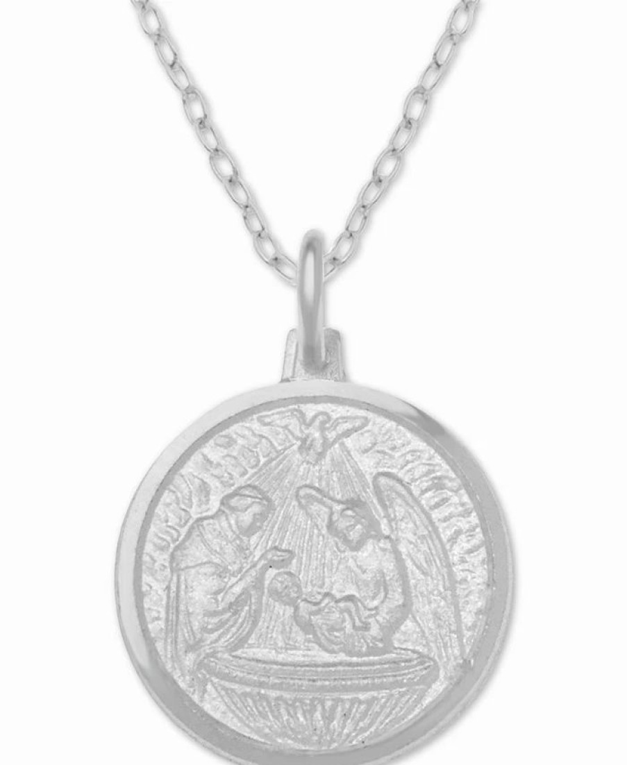 Wholesale * Giani Bernini Ptism Medallion 18 Pendant Necklace In Sterling Silver Sterling S