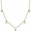 Best * Wrapped Diamond Dangle Statement Necklace (1/4 Ct. T.W.) In 14K Gold, 16 + 2 Extender, Created For Macy'S Yellow Gold