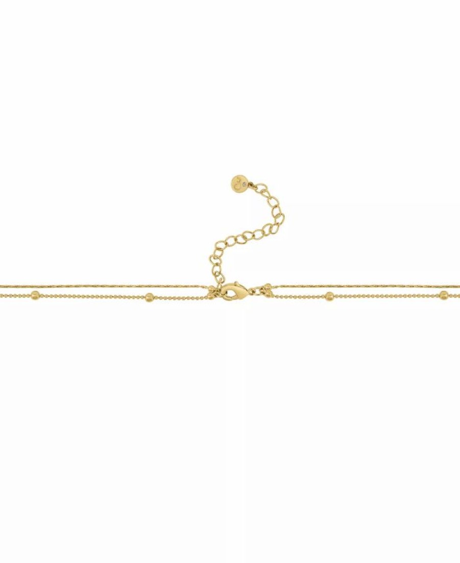 Online * And Now This Imitation Pearl 18K Gold-Plated Double Layer Necklace Gold