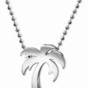 Online * Alex Woo Palm Tree 16 Pendant Necklace In Sterling Silver Sterling Silver