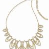 Best * Inc International Concepts Vette Statement Necklace, 18 + 3 Extender, Created For Macy'S Gold