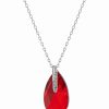 Wholesale * Giani Bernini Fine Crystal And Cubic Zirconia 18 Teardrop Pendant In Sterling Silver