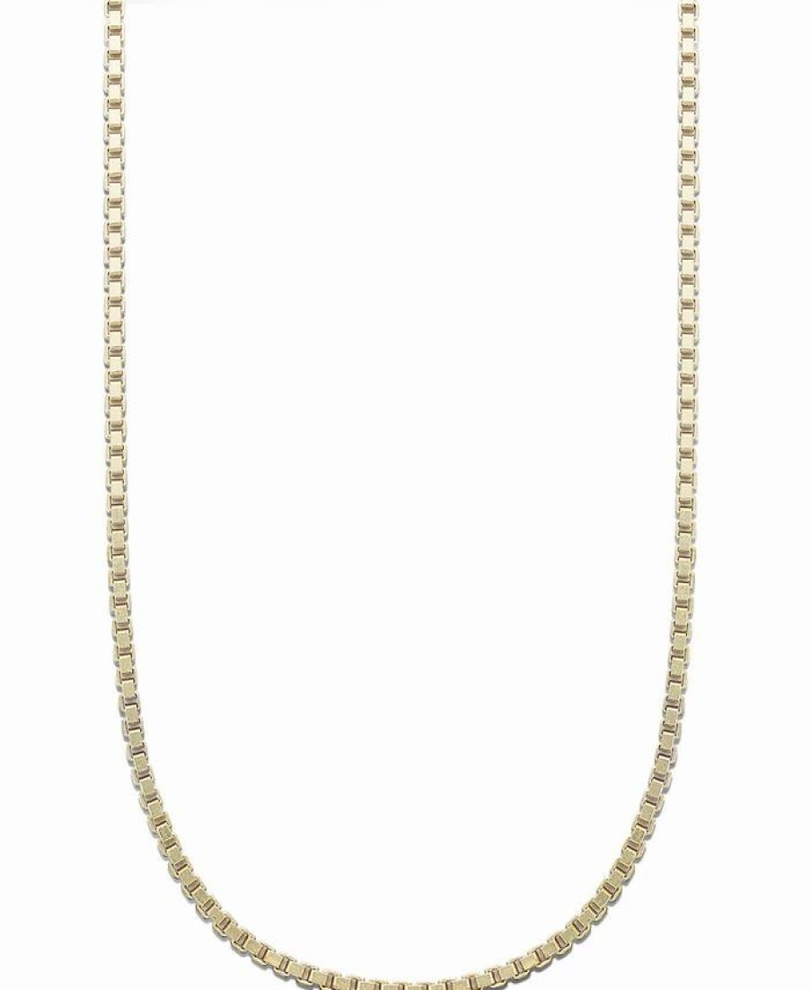 Wholesale * Giani Bernini 18K Gold Over Sterling Silver Necklace, 24 Box Chain No Color