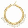 Best * Steve Madden Imitation Pearl Layered Necklace Imtation Pearl