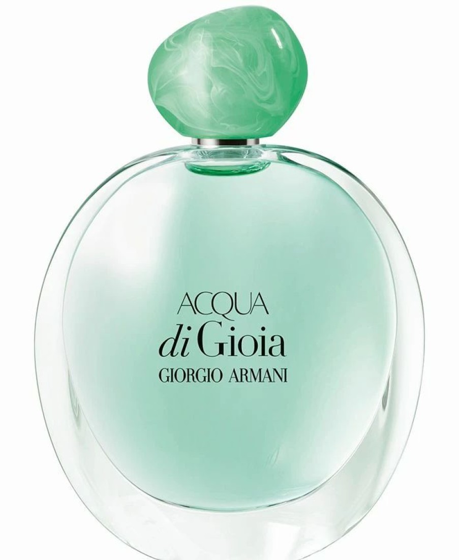 New * Giorgio Armani Cqua Di Gioia Eau De Parfum Spray, 3.4 Oz No Color