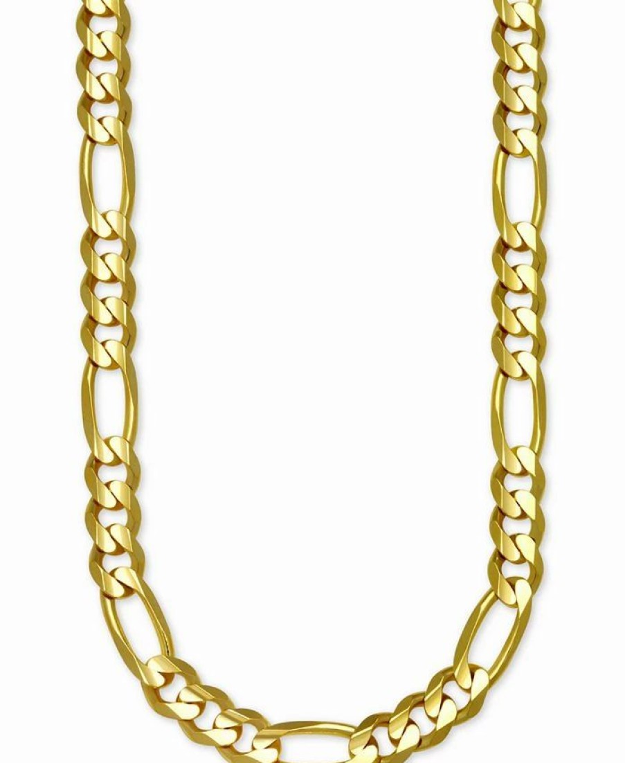 Wholesale * Italian Gold Figaro Link 28 Chain Necklace In 14K Gold Gold