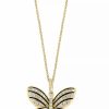 Online * Effy Collection Diamond Butterfly 18 Pendant Necklace (3/4 Ct. T.W.) In 14K Gold 14K Gold