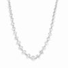 Best * Giani Bernini Cubic Zirconia Necklace In Sterling Silver Sterling Silver