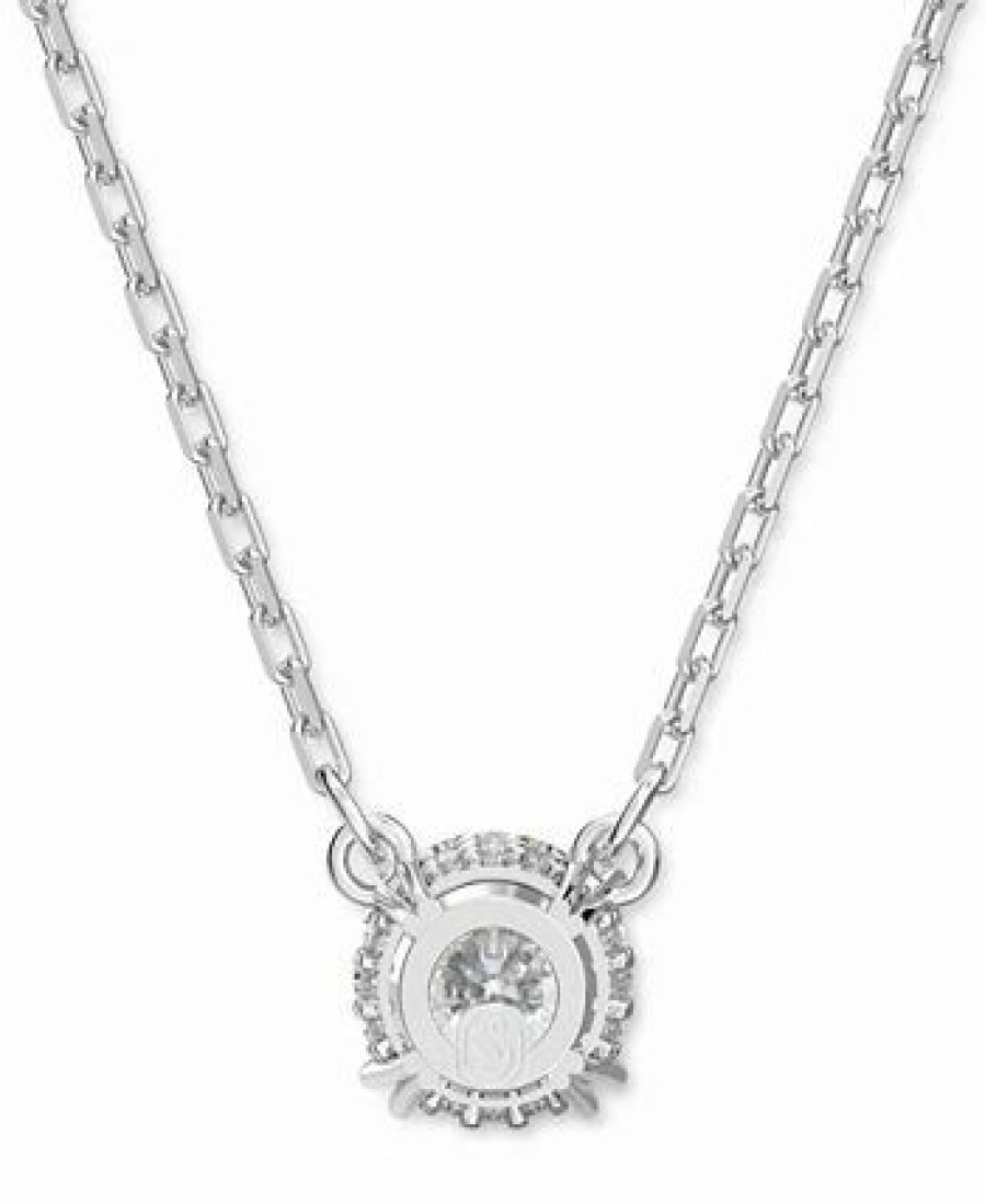 Wholesale * Swarovski Lver-Tone Constella Crystal Pendant Necklace, 14-7/8 + 2 Extender