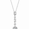 Online * Giani Bernini Cubic Zirconia Multi-Drop 18 Pendant Necklace In Sterling Silver, Created For Macy'S Sterling Silver