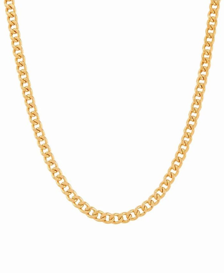 New * Italian Gold Cuban Link 22 Chain Necklace In 10K Gold Gold